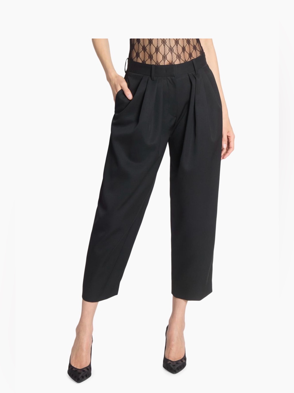 Isabel Marant Janice Crop Wool Trousers - 4
